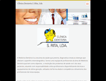Tablet Screenshot of clinicadentariasrita.com